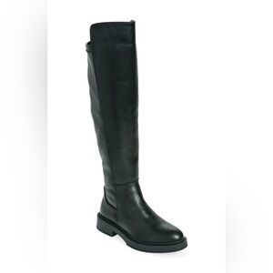Steve Madden Black Over the Knee Boots